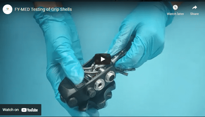 FY-MED Testing of Grip Shells