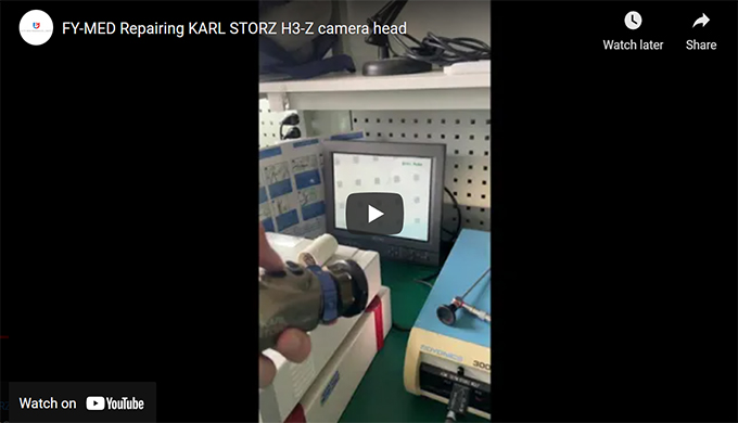 FY-MED Repairing KARL STORZ H3-Z camera head